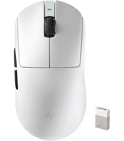 Amazon.com: ATK Dragonfly A9 Pro Max Wireless Gaming Mouse - White